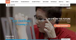 Desktop Screenshot of eyeinstituteofwyoming.com